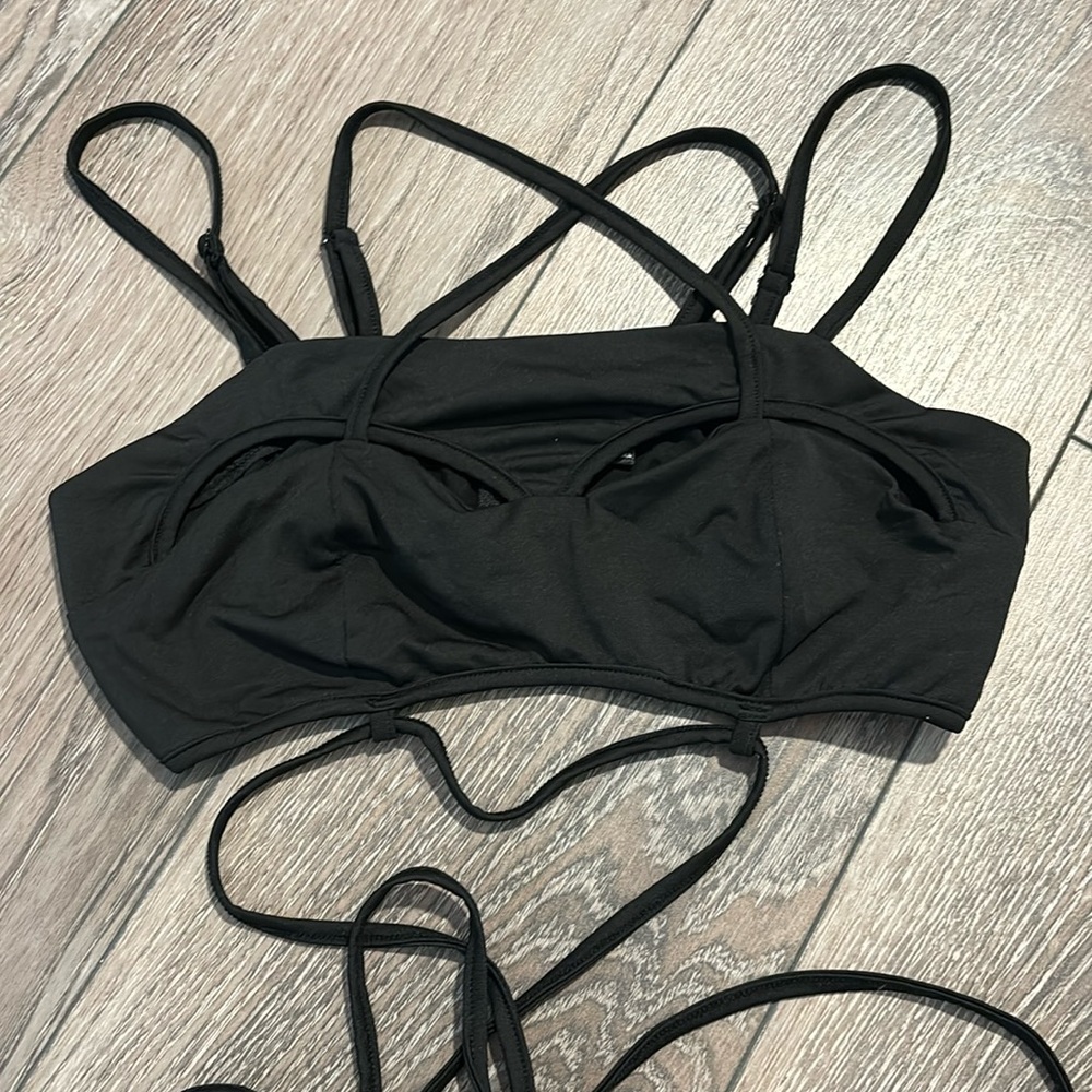 Black Cropped Top